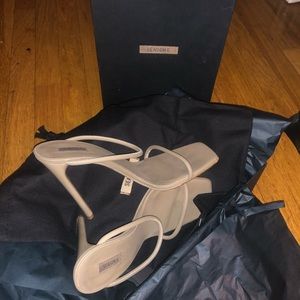 Yeezy season 6 sandal heels